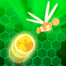 Activities of Bouncing Ball Attack Orange Killer Bee Hive Game