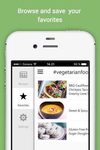 Vegetarian food: healthy recipes for every day screenshot 2
