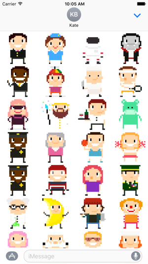 8-bit Stickers for iMesssage(圖2)-速報App