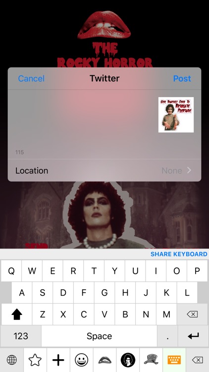 The Rocky Horror Picture Show Emojis
