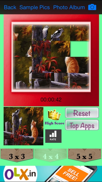 Sliding Puzzle - Picture On-Screen Puzzle Game..