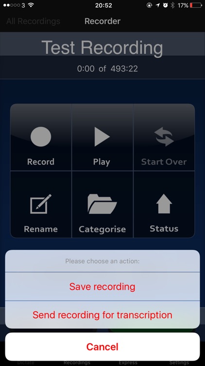 dictate2us: Voice Recorder - Transcription Service