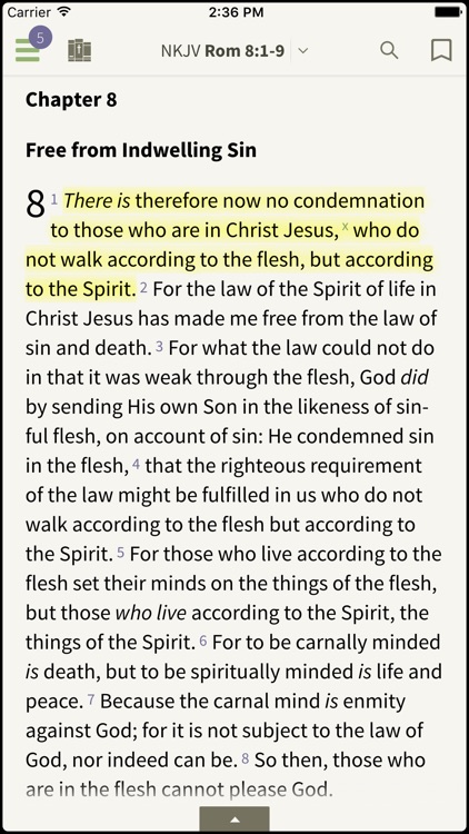 NKJV Bible by Olive Tree screenshot-0