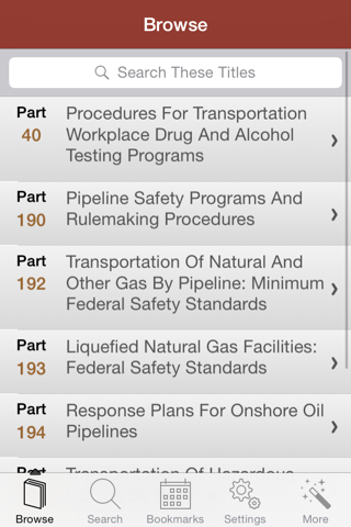 Oil & Gas Pipeline Regulations screenshot 4