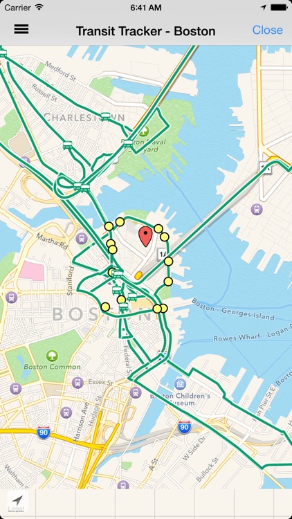 Transit Tracker - Boston (MBTA)