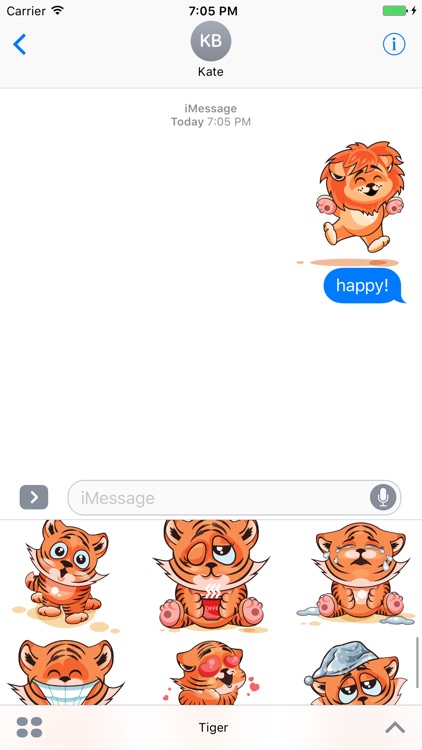 Lion Cute Stickers Mania