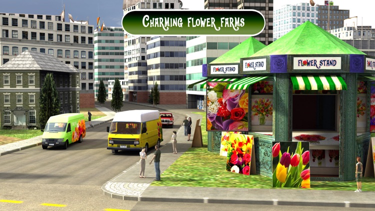 Flower Delivery Truck – Roses transport simulator