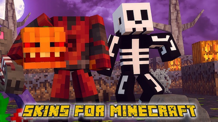 Halloween Skins for Minecraft PE & PC Edition Free by fatna chaib