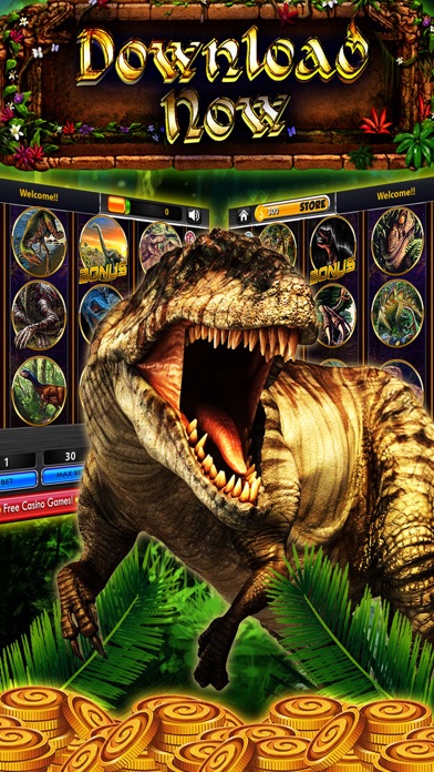 JURASSIC SLOT MACHINES CASINO CARNIVORES VIP SLOTS 1.1 IOS CASINO JURASSIC SLOT MACHINES CASINO CARNIVORES VIP SLOTS 1.1 IOS