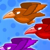 Blue Crow Jumpy Wings - PRO - Jump and Duck under Obstacles in Jungle