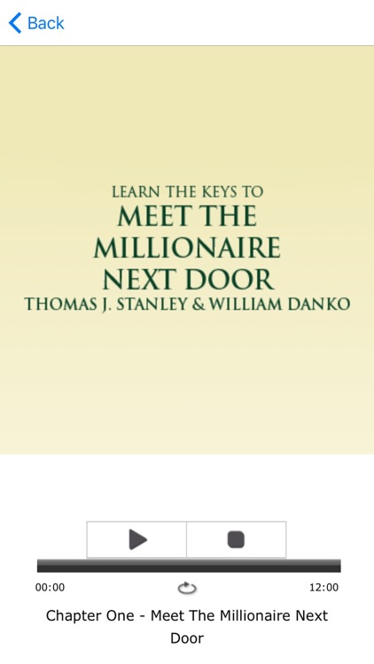 The Millionaire Next Door Meditations Audiobook screenshot-3