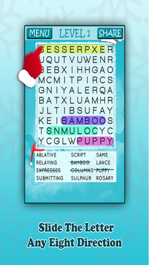 Christmas Word Search Fun(圖3)-速報App