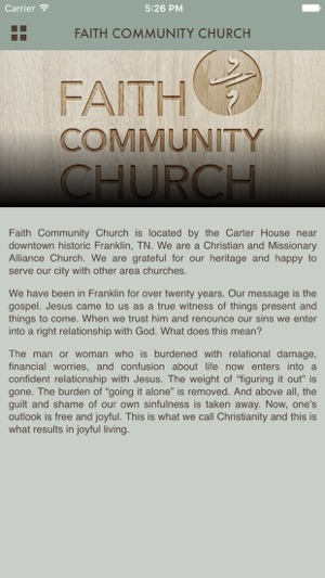 Faith Community Church TN(圖1)-速報App