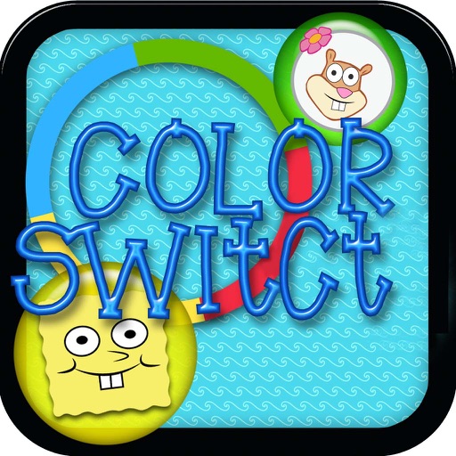 Switch Color Remix Dash for Spongebob Squarepants iOS App