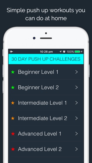 30 Day - Push Up Challenge截图