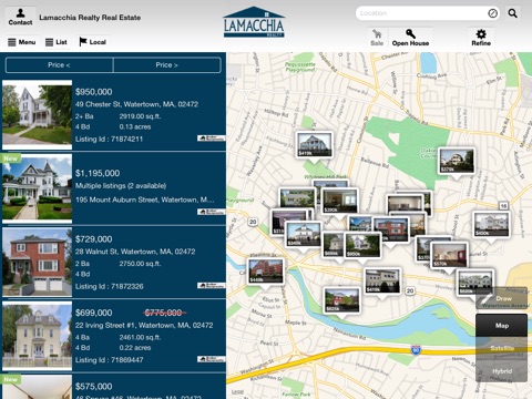 Lamacchia Real Estate App for iPad screenshot 2