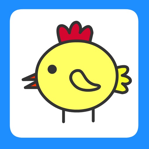 Amy and Happy Mrs Chicken Icon