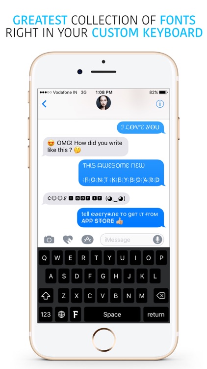Font Keyboard - Cool Fonts, Custom keyboard Themes
