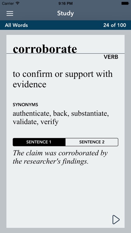 Exam Vocabulary Builder with AccelaStudy®