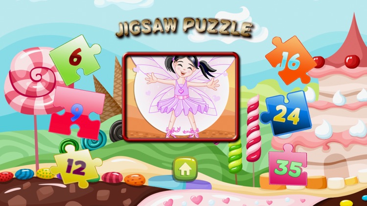 fairy jigsaw puzzle free fun for kids and learning