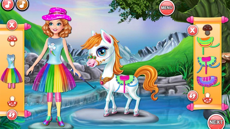 Sandra Pony Fairy Salon screenshot-4