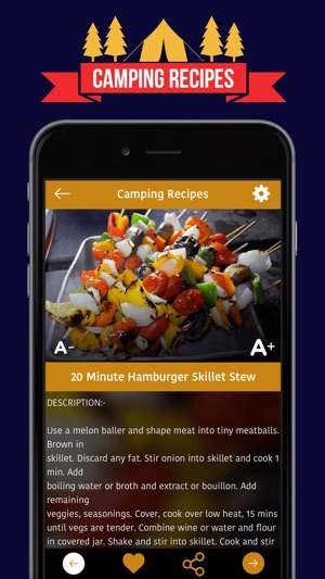 *** Camping Recipes ***(圖4)-速報App