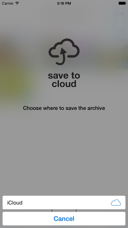 Save to Cloud - zip & save screenshot-3