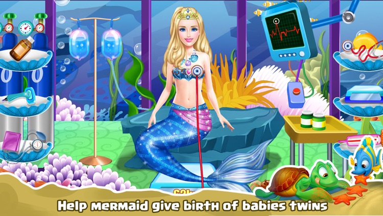 Mermaid newborn twins baby care screenshot-4