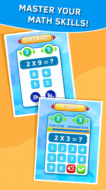 Learn Times Tables quickly. Premium Version