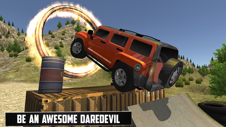 Offraod Hummer Jeep GT Racing Stunts screenshot-4
