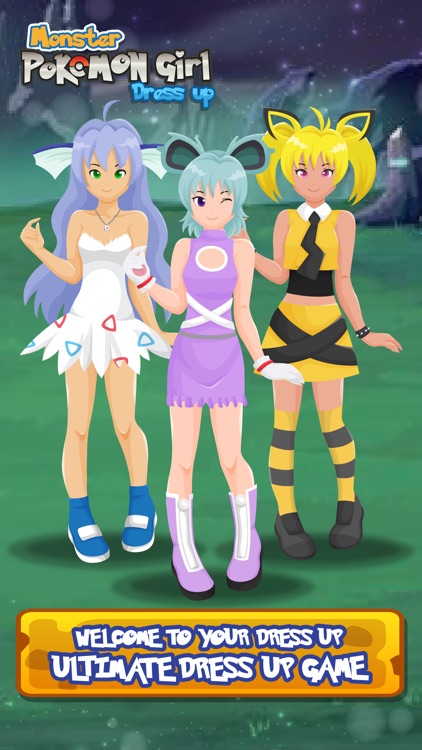 Princess Monster Girl-DressUp Game Pokemon Edition screenshot-3