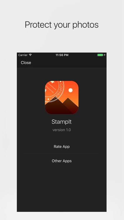 StampIt - add watermark and copyright to photos screenshot-4