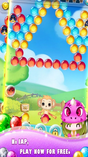 Happy Monkey Lovely Bubble(圖2)-速報App