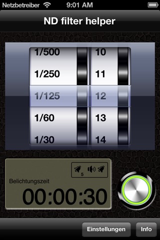 Neutral Density filter helper screenshot 3