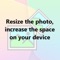 iPhone or iPad allow you to make very professional and high-quality photos, but excellent quality may be unnecessary when you publish photos on the Internet or store them on your device