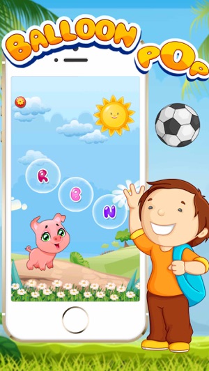 Preschool Learning Balloon Pop - First Words Kids Learning G(圖5)-速報App