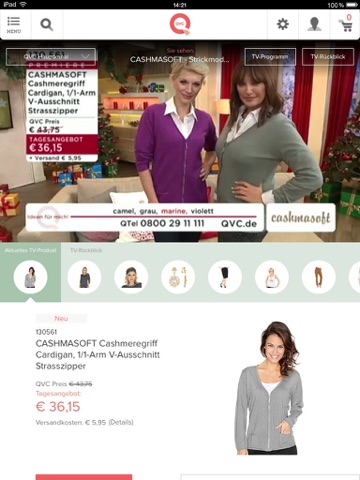 QVC für Tablet screenshot 4