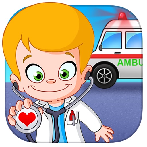 Kids Doctor Little Children Hospital Fun FREE Game Icon