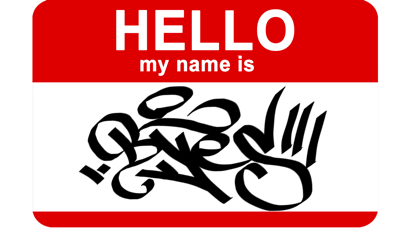 Graffiti Sticker - Hello my name is screenshot 3