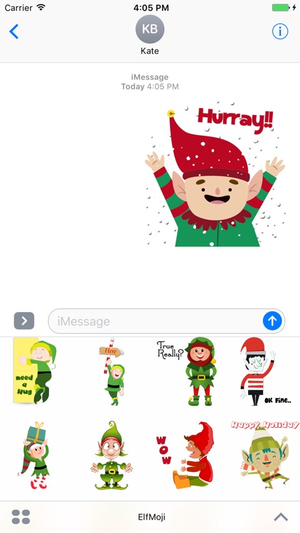 Elf - Christmas Stickers for iMessage