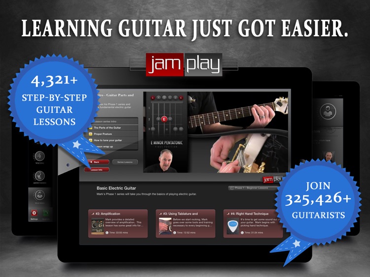 Guitar Lessons: JamPlay screenshot-0