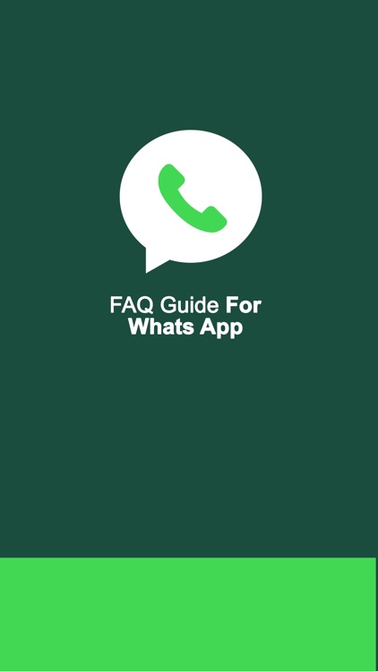 FAQ Guide For WhatsApp