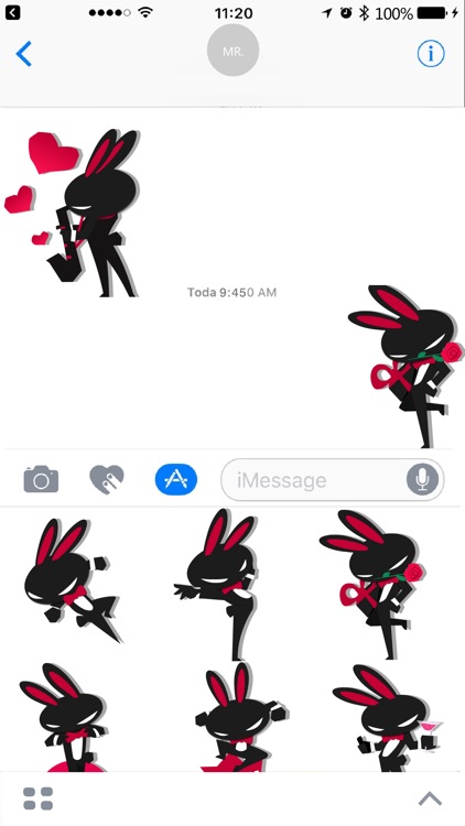 Morfei Rabbit-Cool Stickers screenshot-4