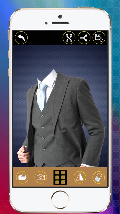 Men's Suit Photo Montage