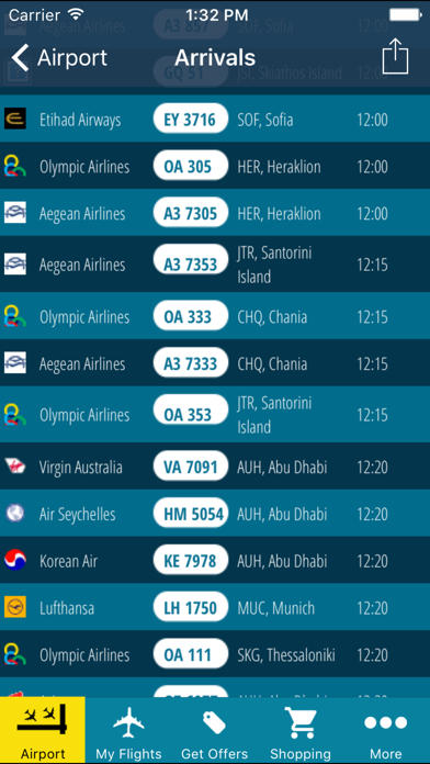 Athens Flight Info + Tracker Screenshot 4