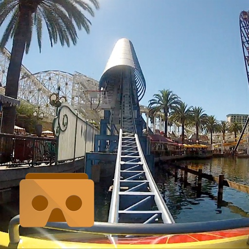 California Screaming Roller Coaster VR 360 icon