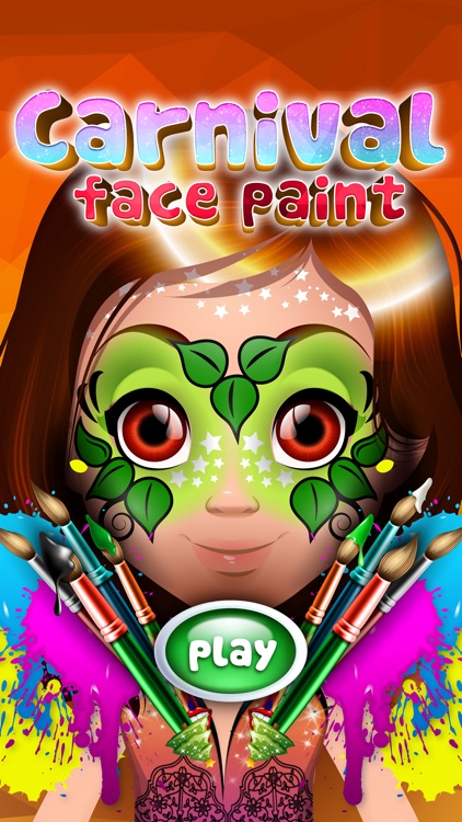 carnival face painting sign