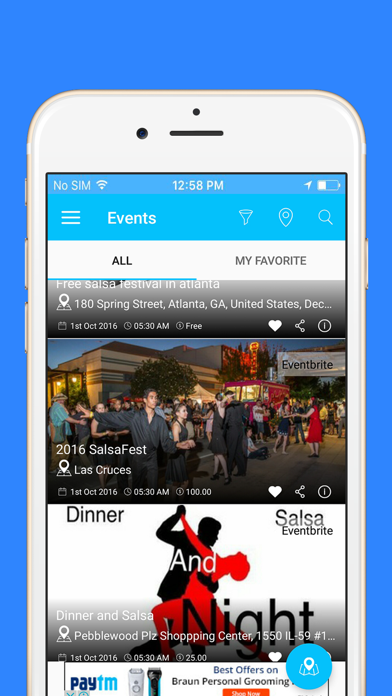 SalZOOM - Salsa Music & Dancing Events Near Me screenshot