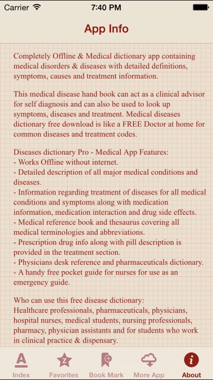 Diseases Dictionary Offline: Pro screenshot-4