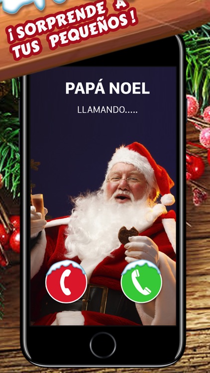VideoLlamada con Papa Noel